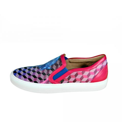 SLIP-ON Women Pink/Blue