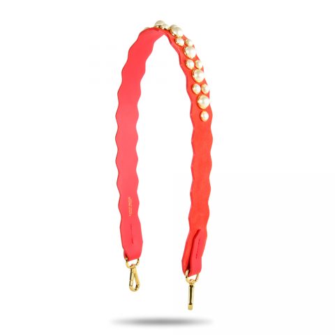 PEARL STRAP ( long ) Coral