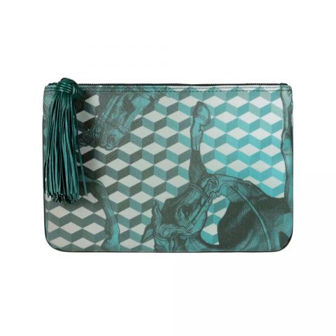 TASSEL POUCH Petrol
