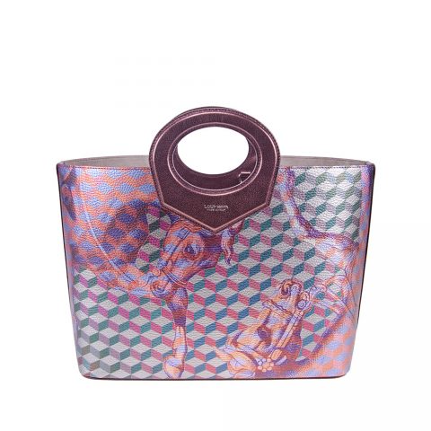 CAPRI SHOPPER Cheval Bordeaux Met