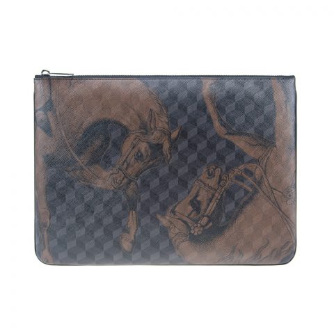 EVERY DAY POUCH LARGE Cheval Pirate Black