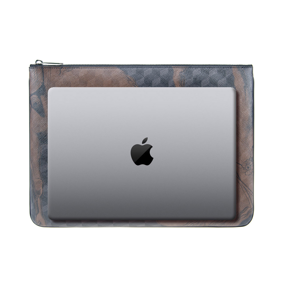 EVERY DAY POUCH LARGE Cheval Pirate Black - Image 2