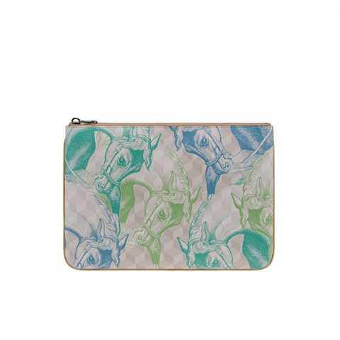 EVERY DAY POUCH SMALL Édition Chevaux Aqua