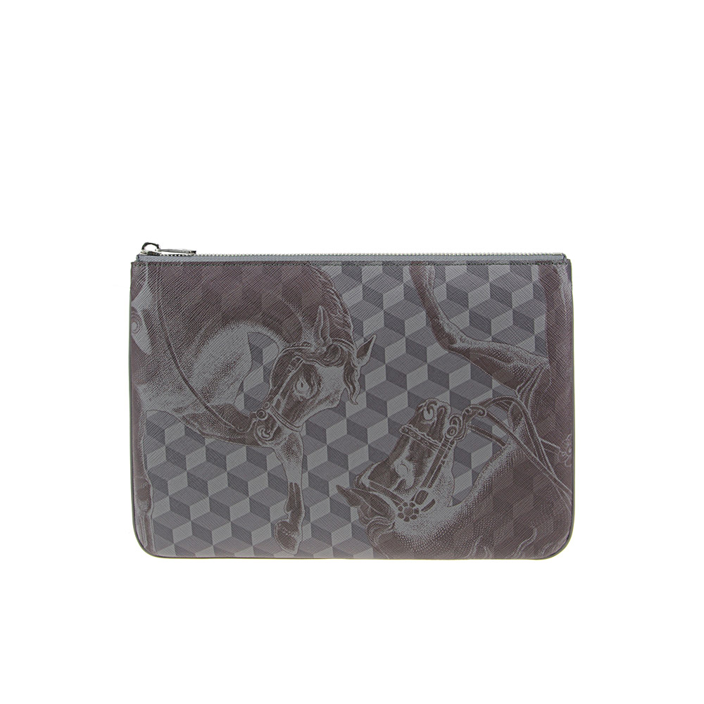 EVERY DAY POUCH SMALL Cheval Iron/Brown