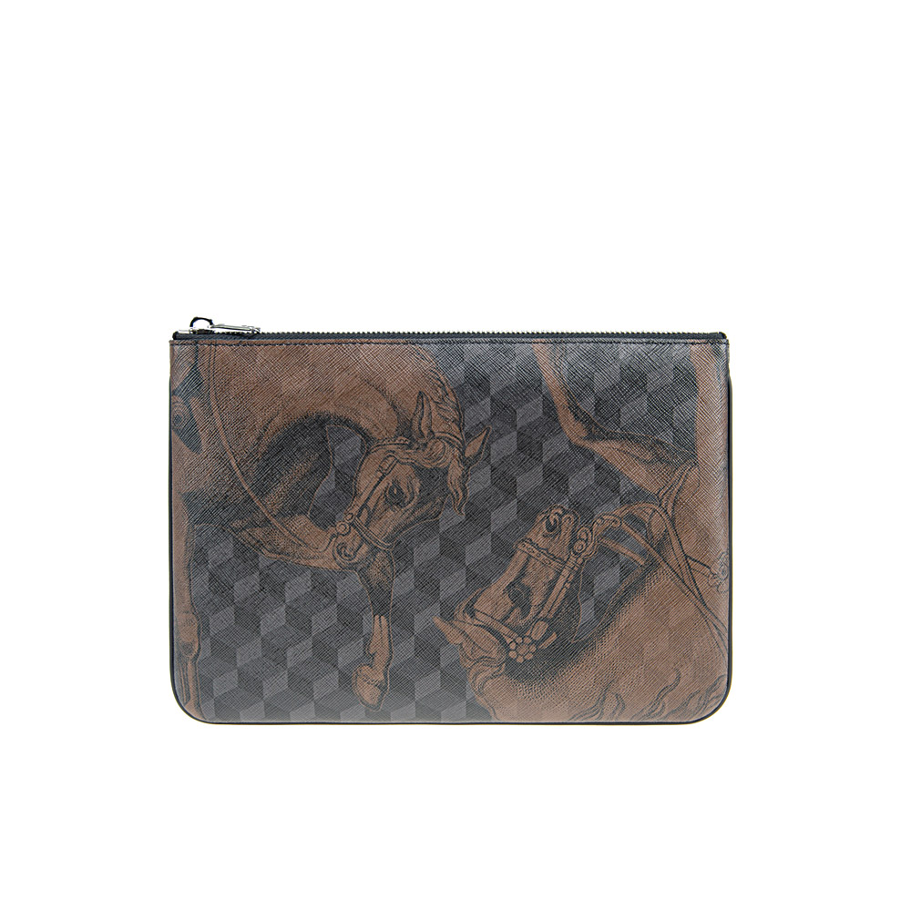 EVERY DAY POUCH SMALL Cheval Pirate Black