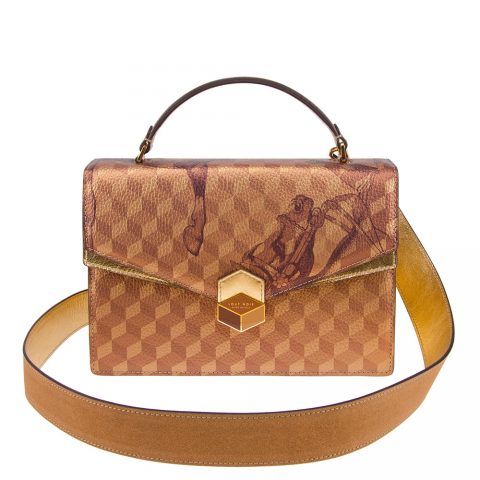 FLAP BAG Cheval Gold