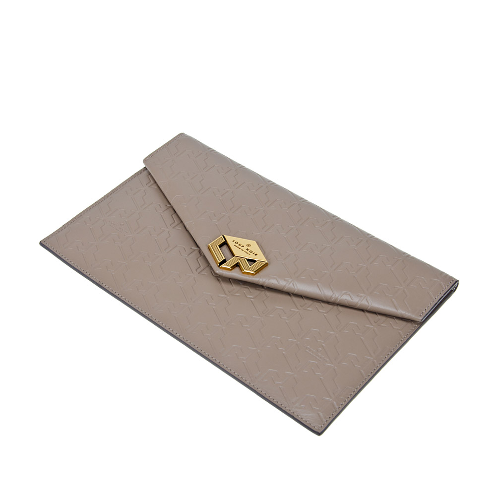 LETTERA POUCH Monogram Almond - Image 3