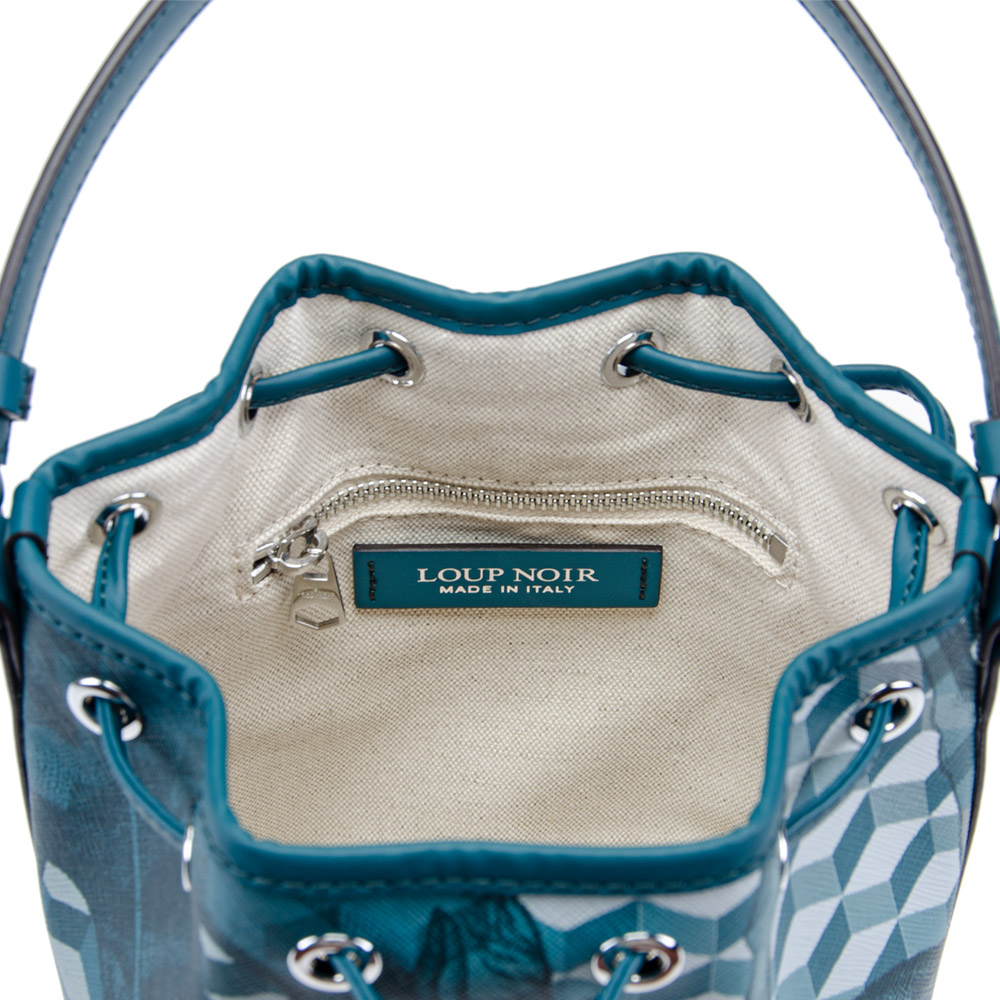 MINI BUCKET BAG Petrol - Image 3