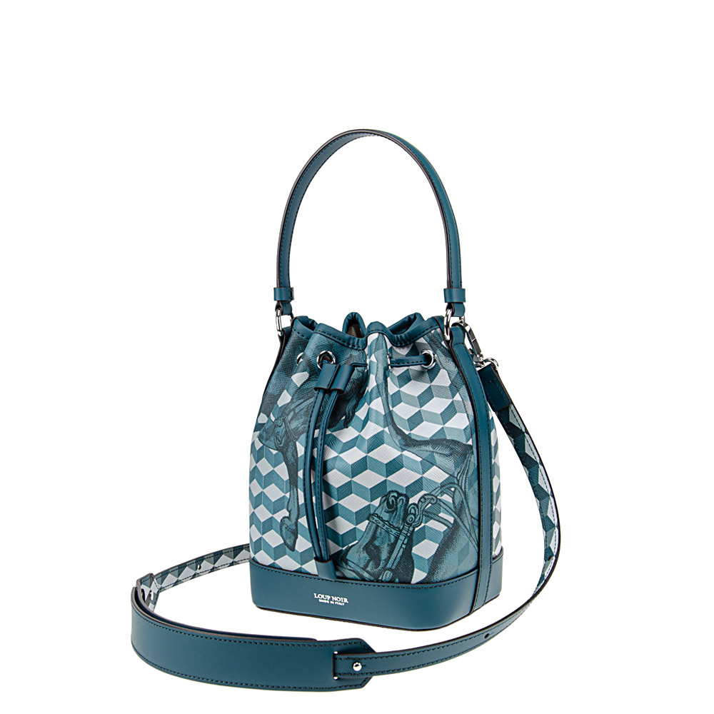 MINI BUCKET BAG Petrol - Image 2