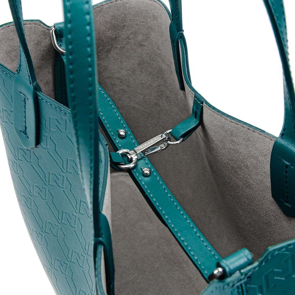 MINI SHOPPER Monogram Petrol - Image 4
