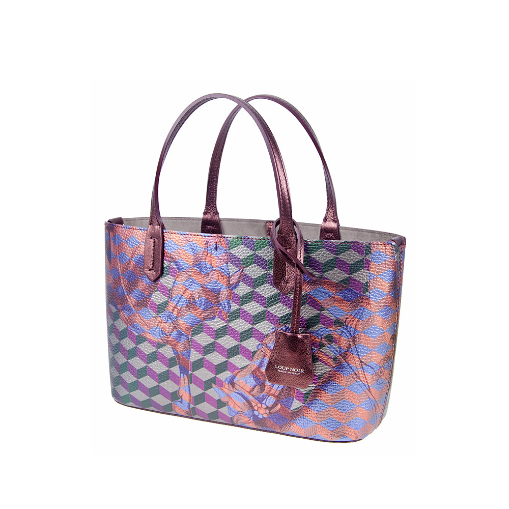MINI SHOPPER Bordeaux Met - Image 3
