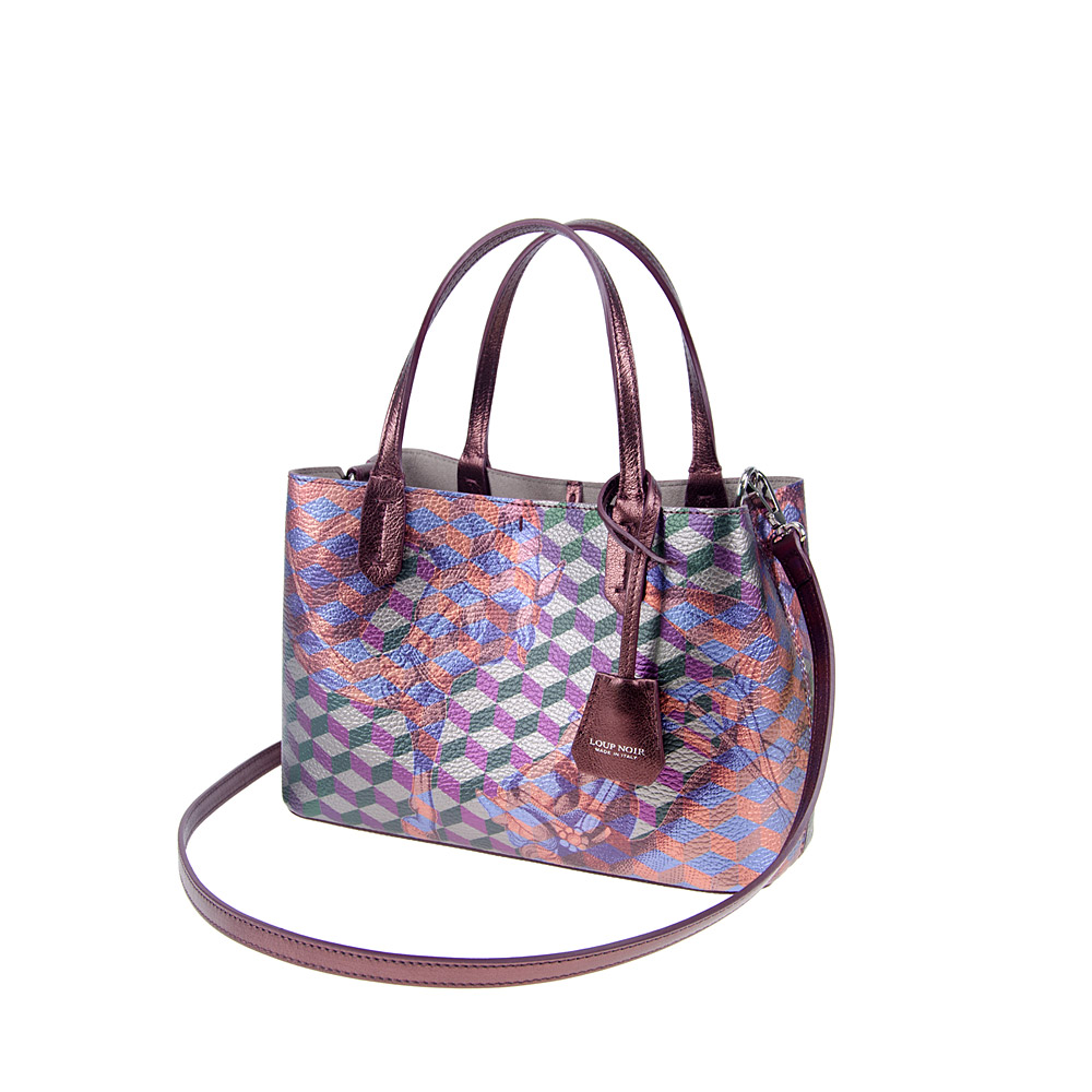 MINI SHOPPER Bordeaux Met - Image 2