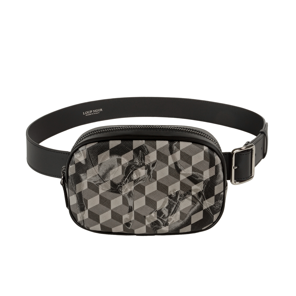 NAPOLI BAG CHEVAL Black