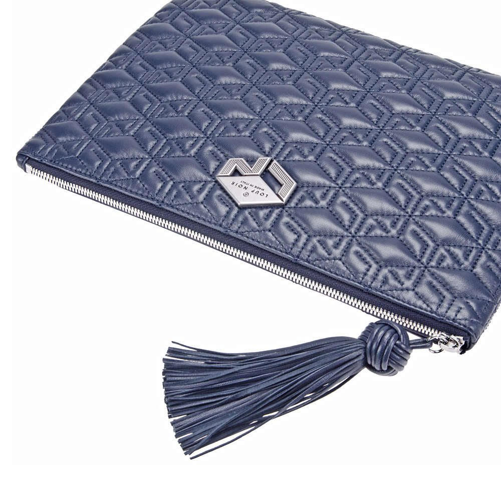 PIUMA POUCH Monogram Darkblue - Image 3