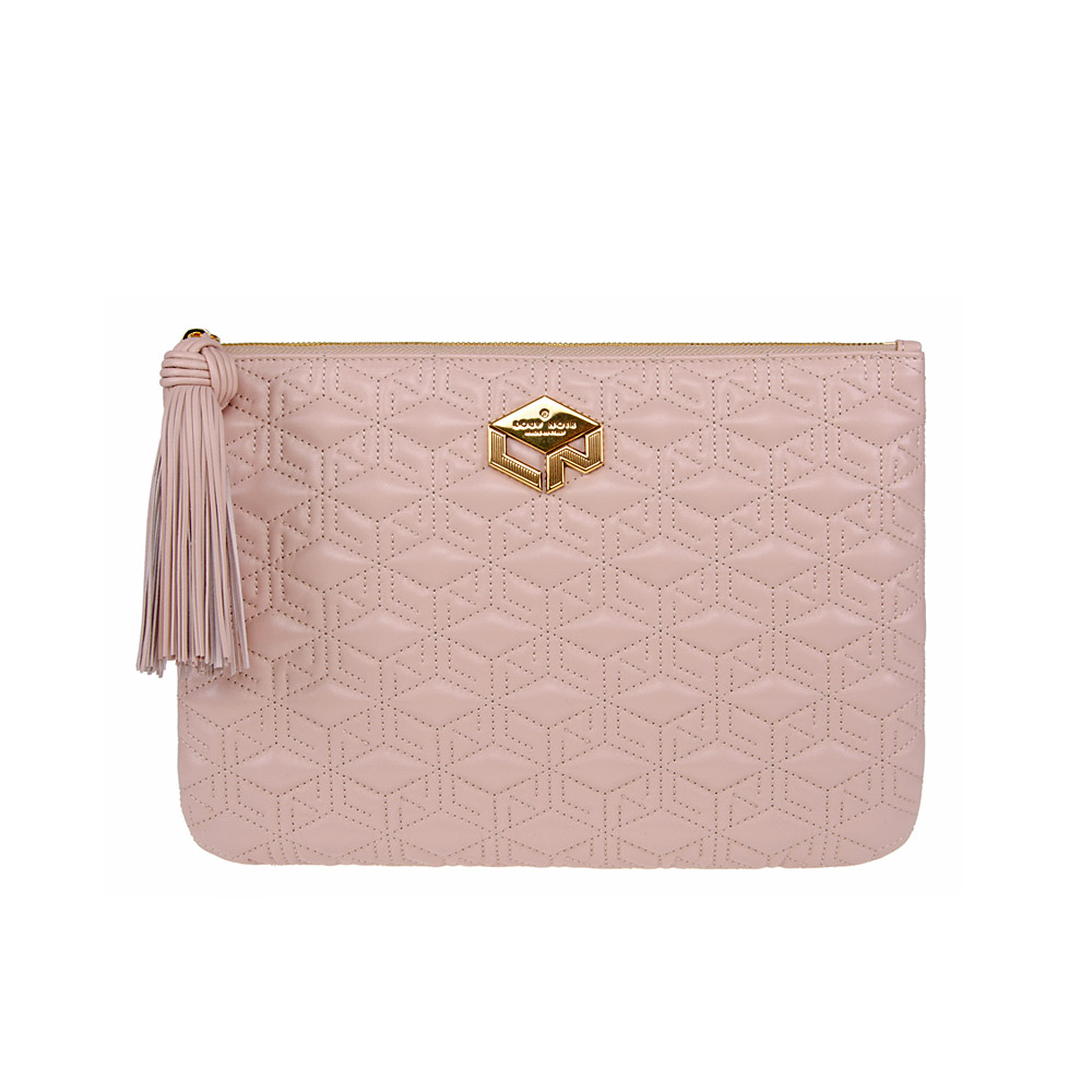 PIUMA POUCH Monogram Nude