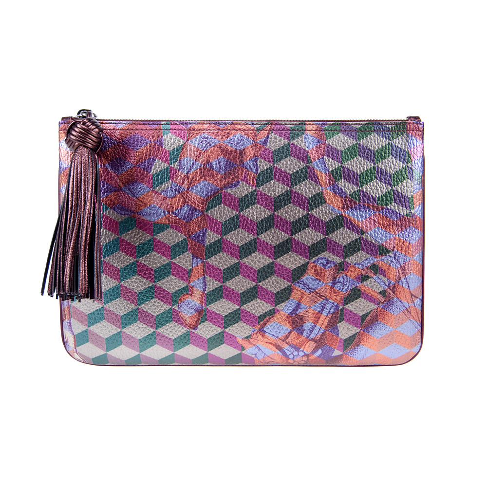 TASSEL POUCH Cheval Bordeaux Met