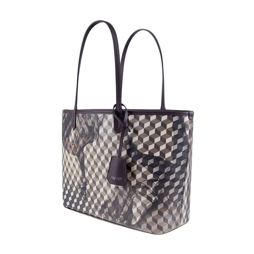 SHOPPER SMALL Cheval Darkbrown - Image 2