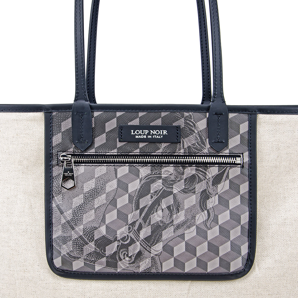 SHOPPER LARGE Cheval Black - Image 3