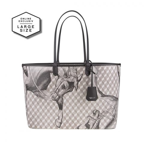 SHOPPER LARGE Cheval Sand/Brown