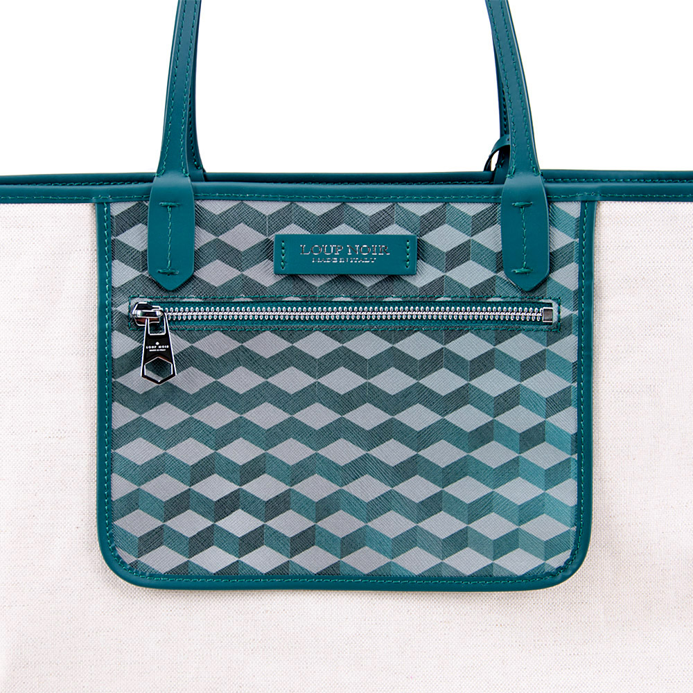 SHOPPER SMALL Cheval Petrol - Image 3