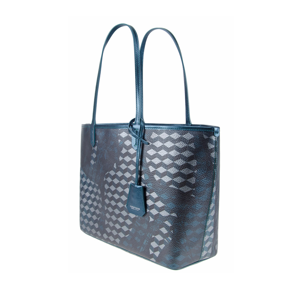 SHOPPER SMALL Cheval Petrol Metallic - Image 2