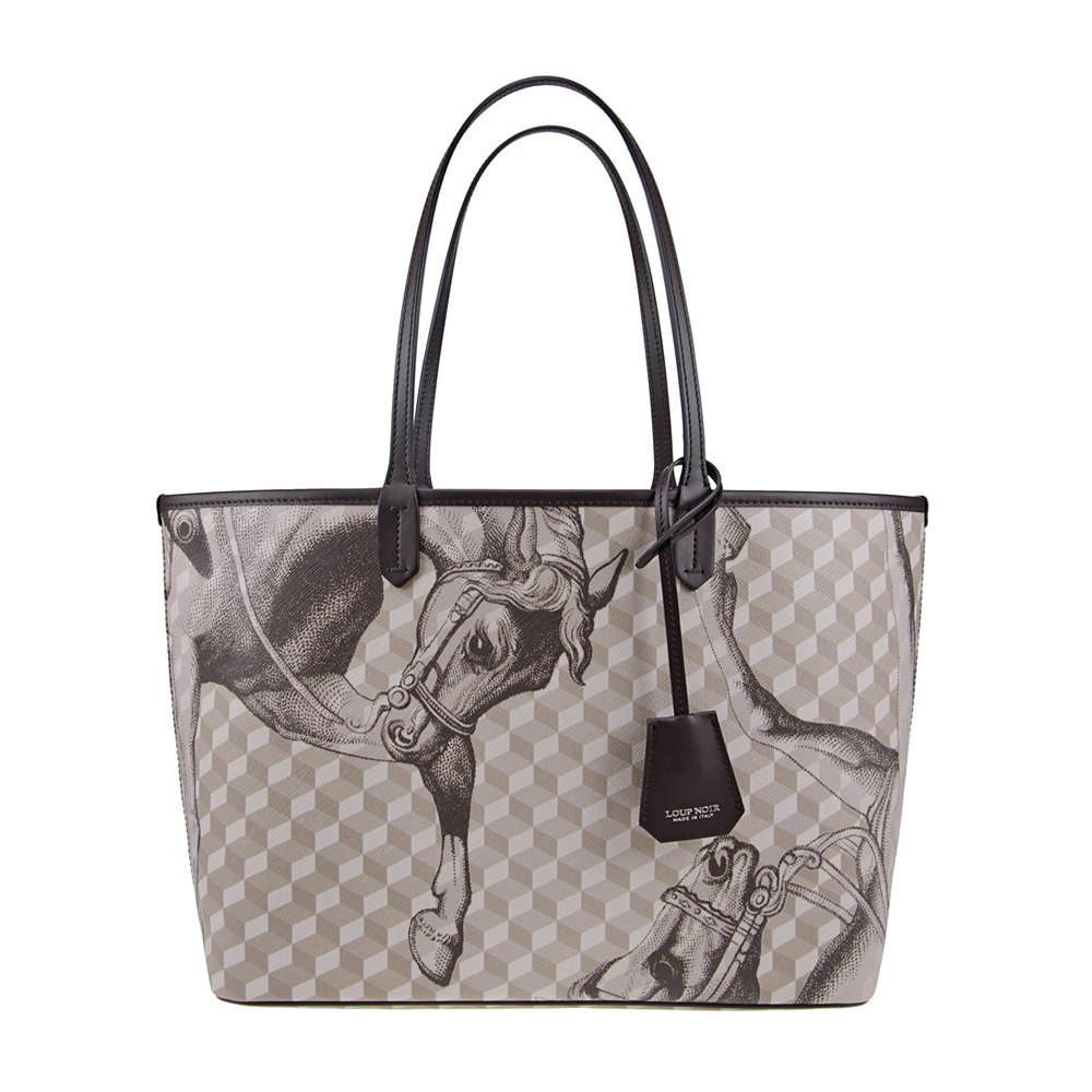 SHOPPER SMALL Cheval Sand/Brown