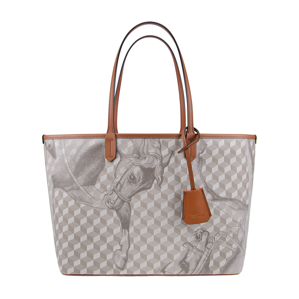 SHOPPER SMALL Cheval Sand/Toffee