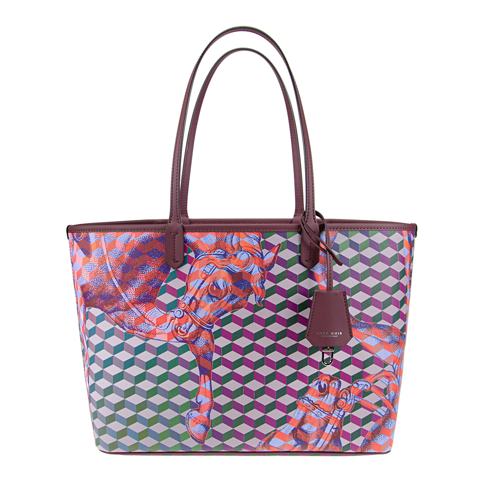SHOPPER SMALL Cheval Bordeaux