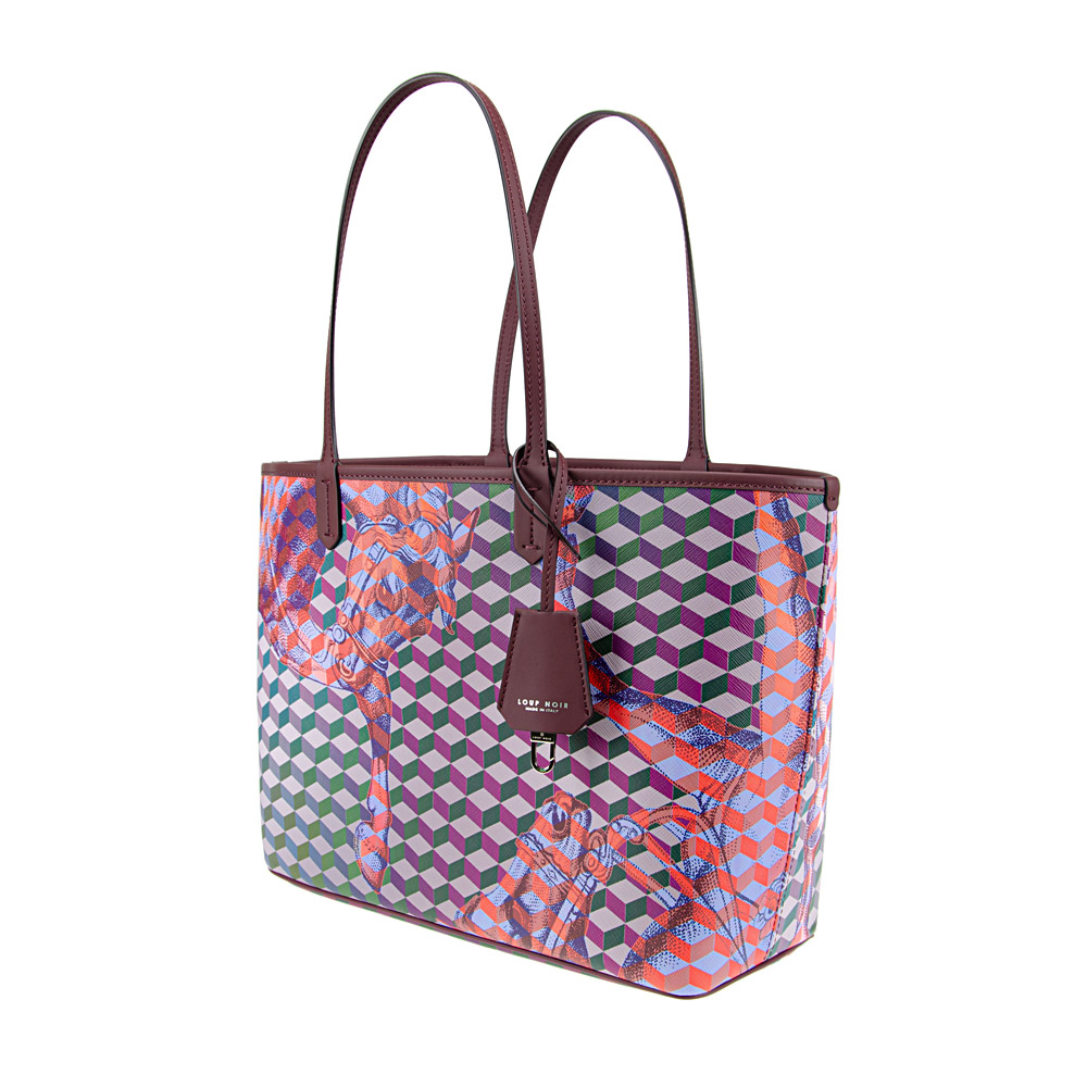 SHOPPER SMALL Cheval Bordeaux - Image 3