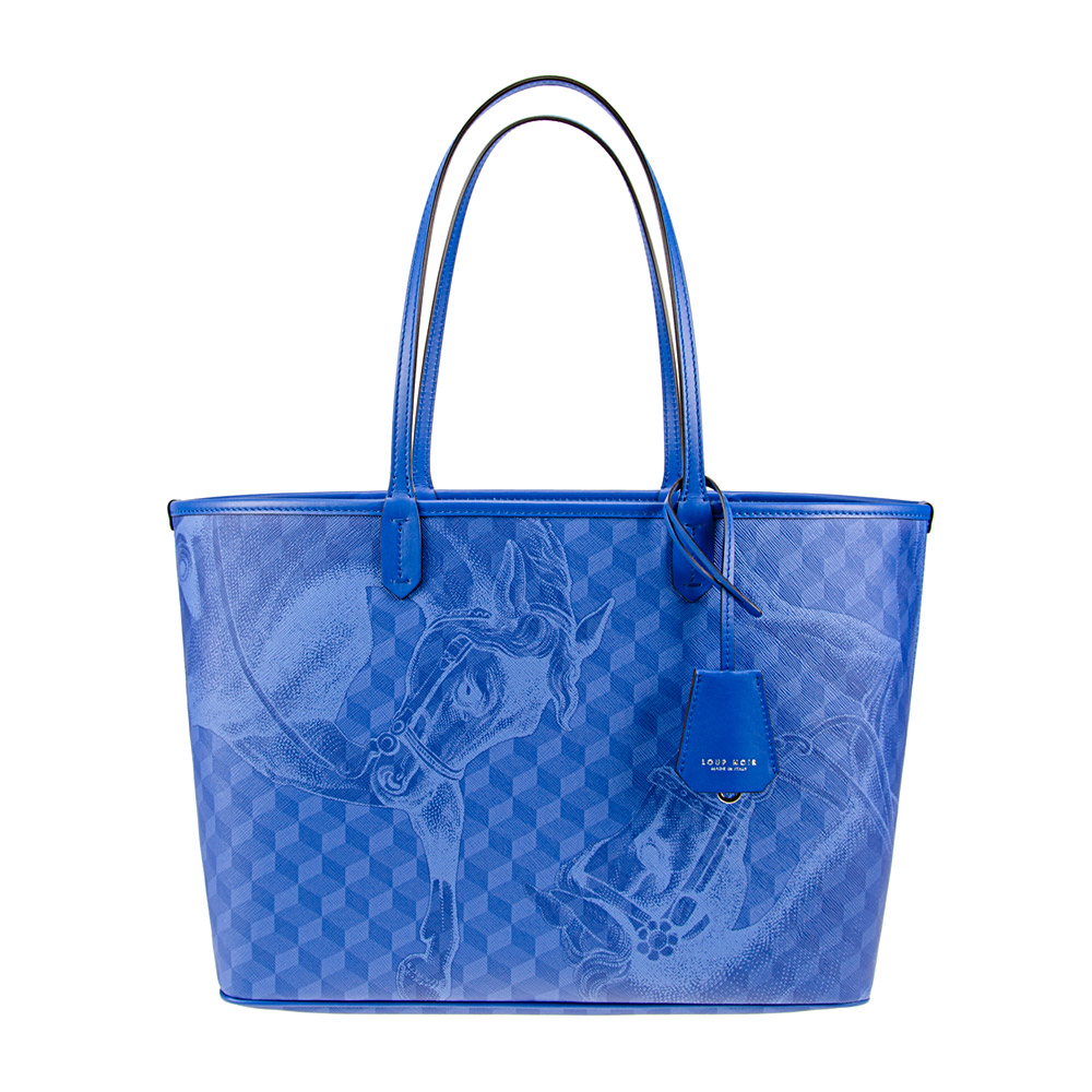 SHOPPER SMALL Cheval Imperial Blue