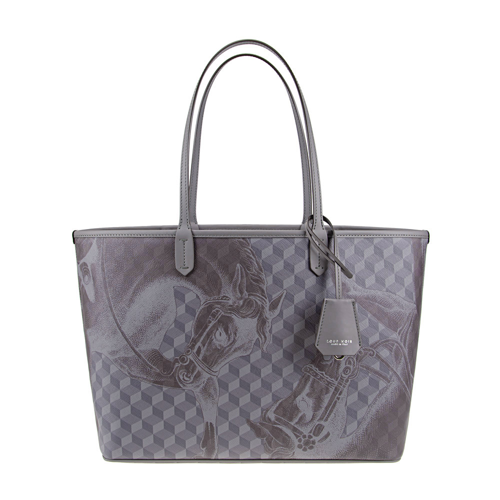 SHOPPER SMALL Cheval Iron/Brown