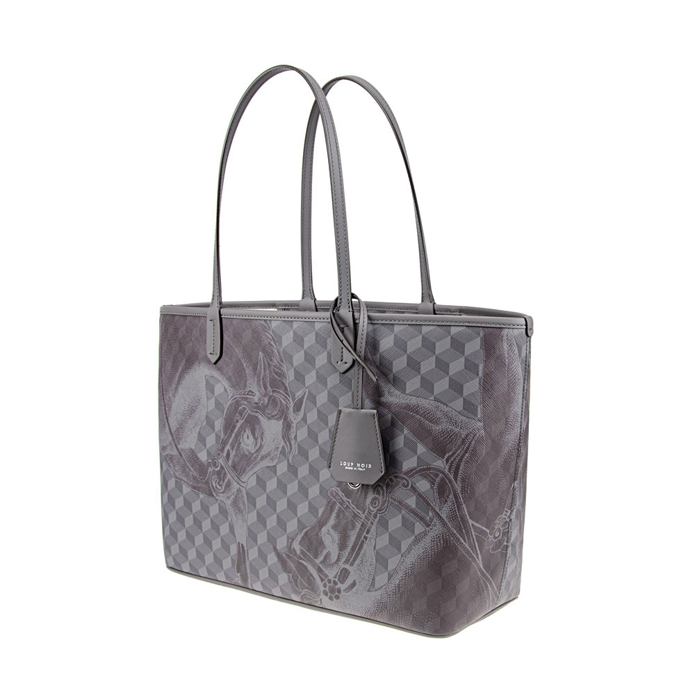 SHOPPER SMALL Cheval Iron/Brown - Image 3