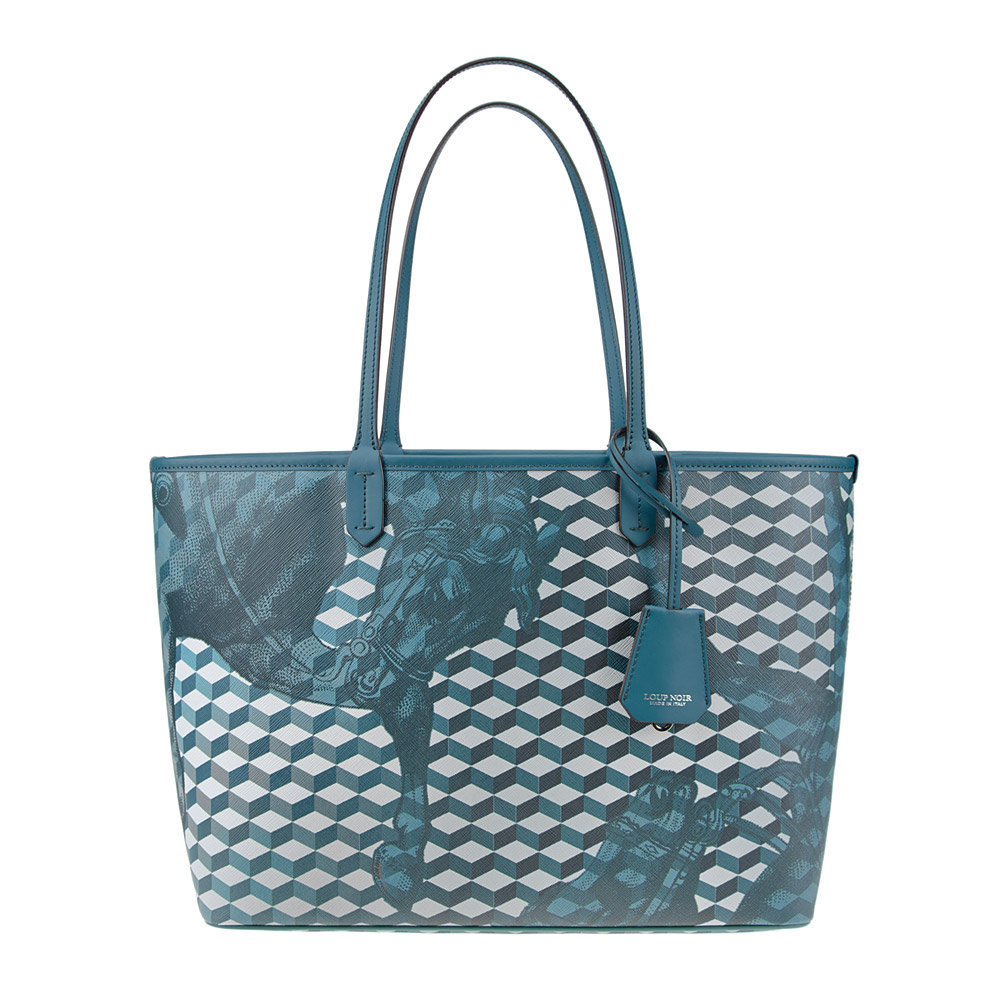 SHOPPER SMALL Cheval Petrol