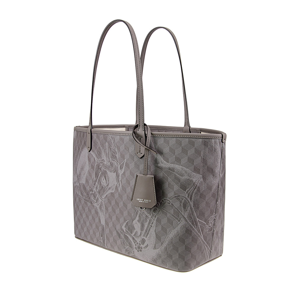 SHOPPER SMALL Cheval Taupe - Image 2