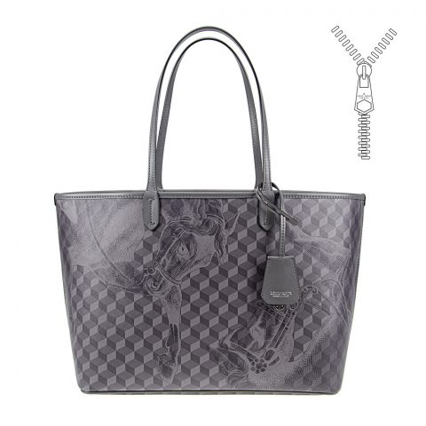 SHOPPER SMALL ZIP Cheval Iron