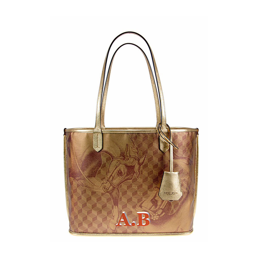 ST. TROPEZ XS SHOPPER Toile Gold - Image 3