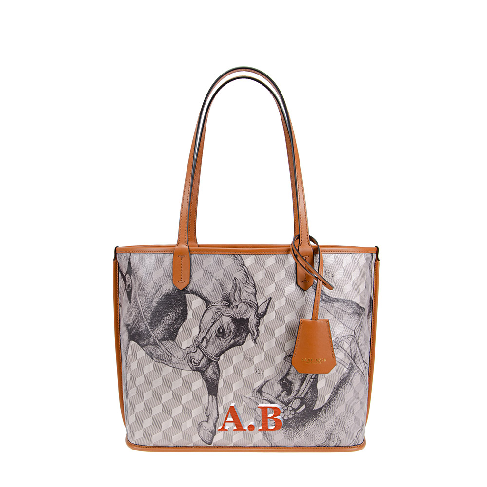 ST. TROPEZ XS SHOPPER Toile Sand/Toffee - Image 3