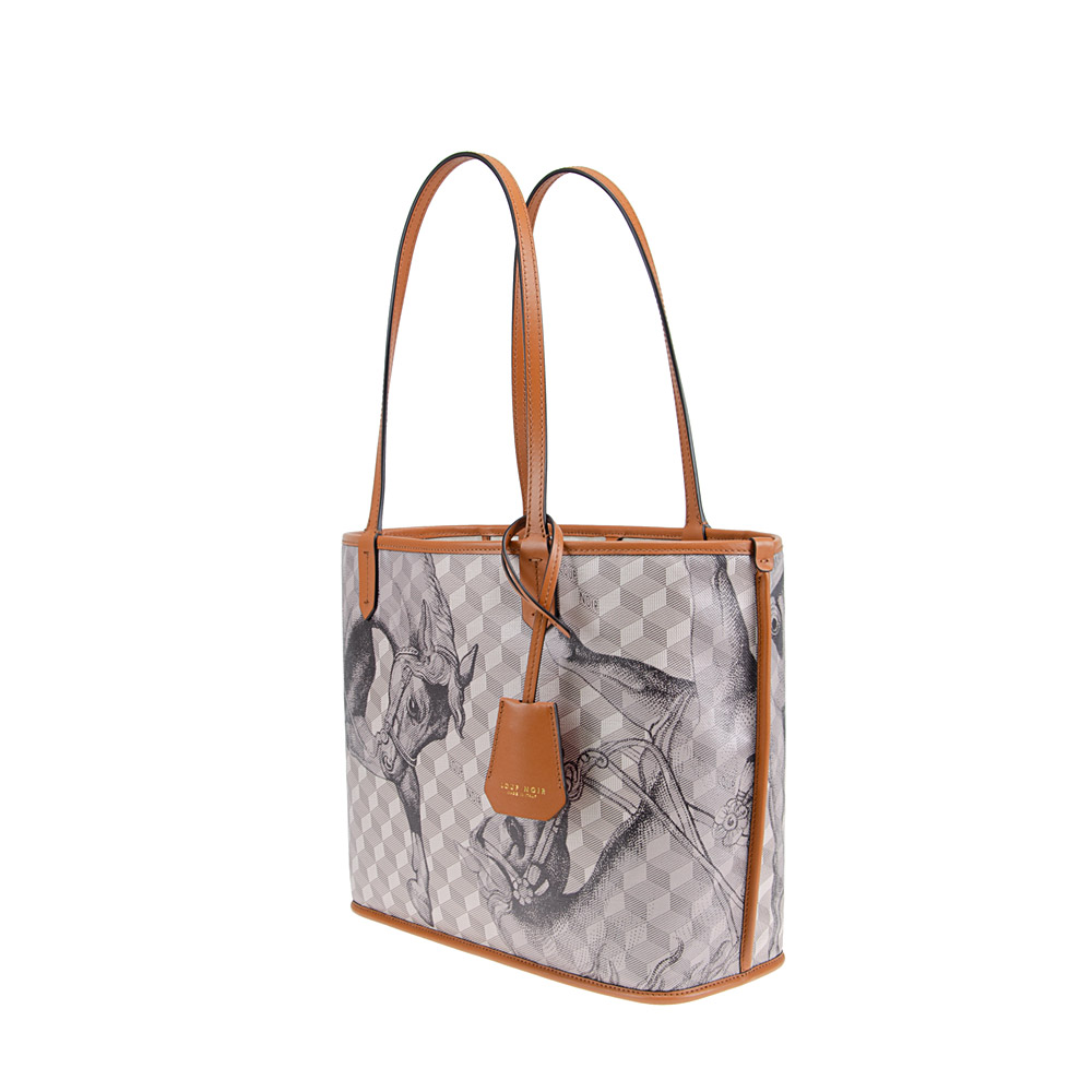 ST. TROPEZ XS SHOPPER Toile Sand/Toffee - Image 2