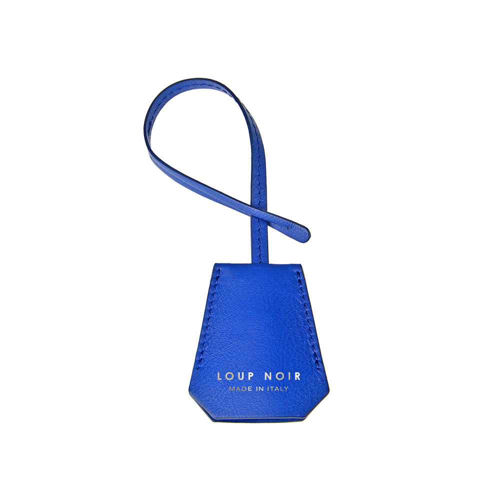 LEATHER TAG Dazzling Blue - Image 2