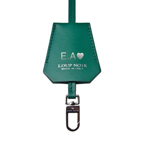LEATHER TAG Green