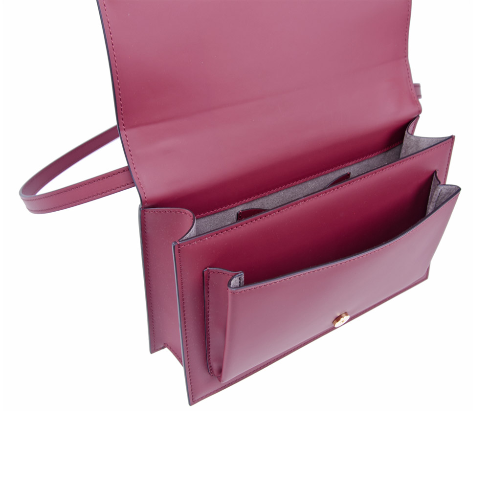 VENICE CLUTCH Cheval Brown/Saffron - Image 3