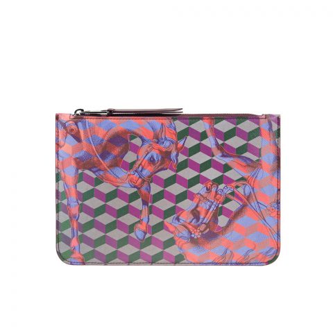 ZIP POUCH Cheval Bordeaux